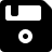 Floppy Disc black