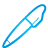 Pen blue