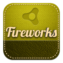 Fireworks retro
