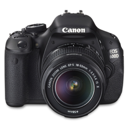 Canon 600D front up