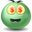 Money emoticon