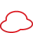 Weather Cloud red