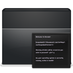 Black Folder Terminal