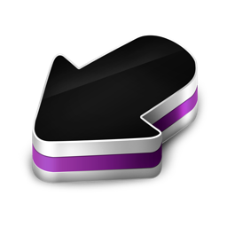 Arrow purple