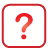 Question Button red