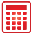 Calculator red