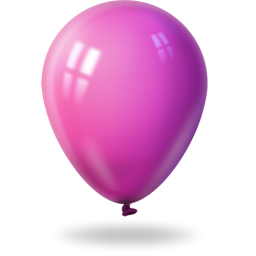 Ballon pink