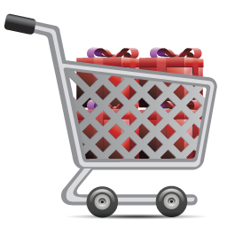 Shopping Cart Full Of Gifts