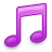 Music Note Pink