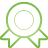 Medal green