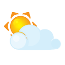 Sun lightcloud