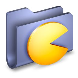 Games Blue Folder