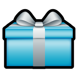 Gift blue