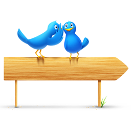 Birds and sign