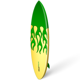Green Surfboard