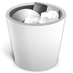 Trash Full white