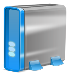 Hard Drive blue
