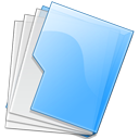 Folder Blue
