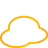 Weather Cloud yellow
