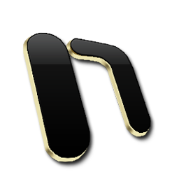 Microsoft One Note Black and Gold