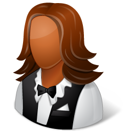 Waitress Female Dark