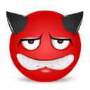 Devil sad