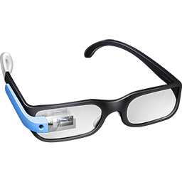 Guy Google Glasses