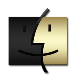Finder Black and Gold