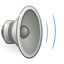 Gnome Audio Volume Medium