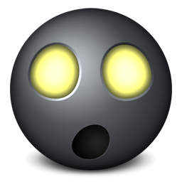 Radioactive emoticon