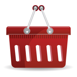 Red Shopping Basket