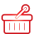 Shopping Basket red