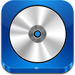 CD ROM blue