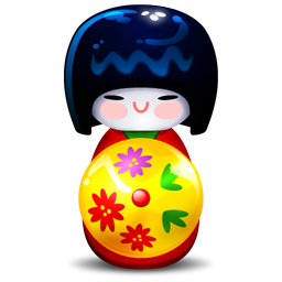Kokeshi red