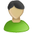 User male olive green