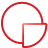 Chart Pie red