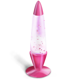 Lamp pinkglitters