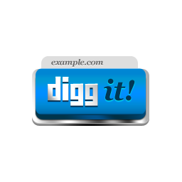 Digg It blue
