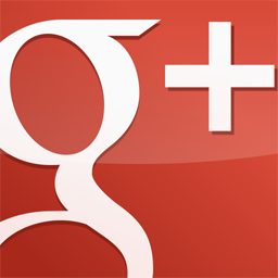 GooglePlus Square Gloss Red