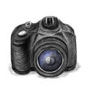 Camera hand drawn