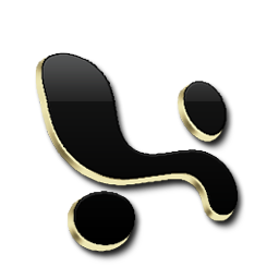 Microsoft Excel Black and Gold