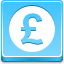 Pound Coin Blue
