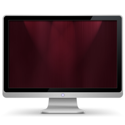 My Computer dark red