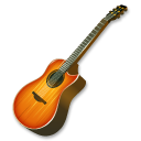 Fire guitar