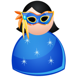 Mask woman
