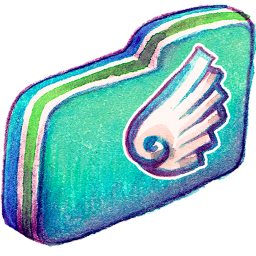 Wing Green Folder