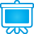 Presentation blue