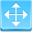 Cursor Drag Arrow Blue