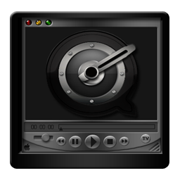 Black QuickTime Player