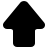 Arrow Up black